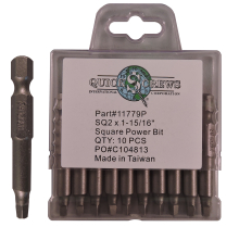 Square Drive Bits