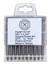 Square Drive Bits