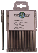 Square Drive Bits