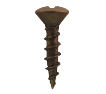 Cabinet Hardware Screws Antique Brass  