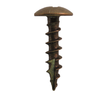 Cabinet Hardware Screws Antique Brass  